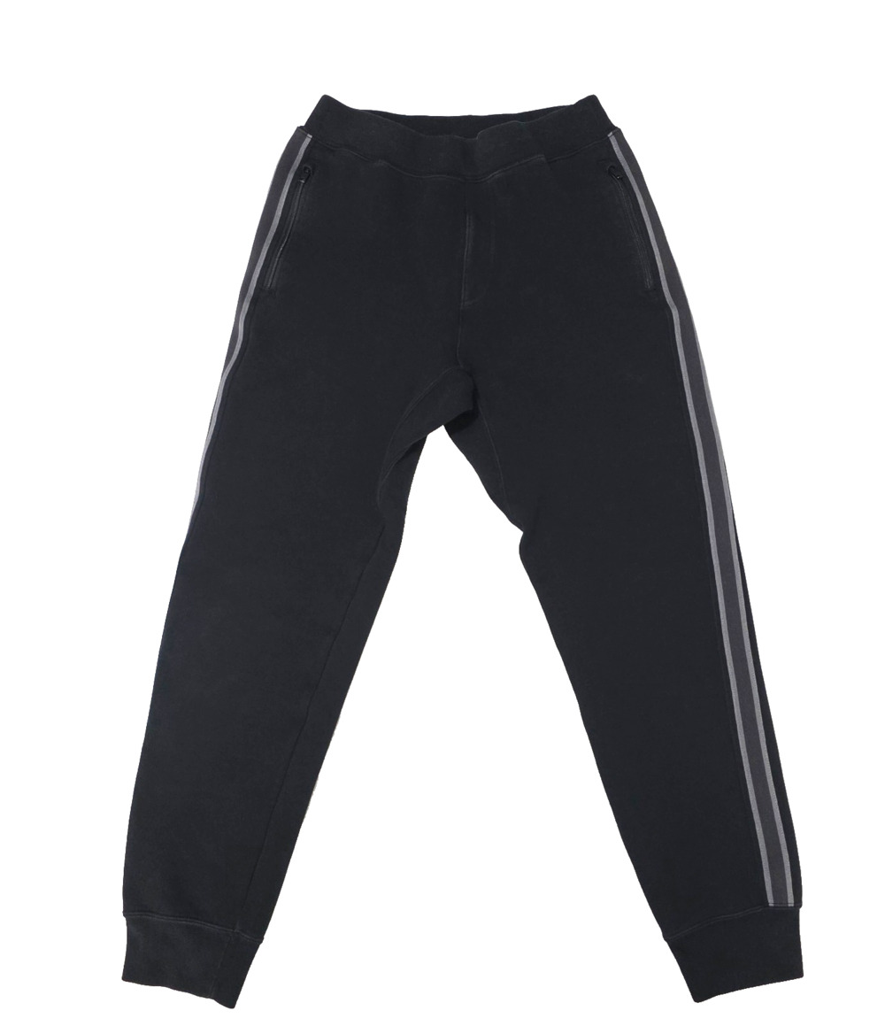 UNIQLO Kids Ultra Stretch DRY Jogger Sweatpants Side Stripe Black Size US 11-12Y